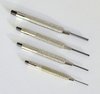 Pin Punch Set of:  0.9, 1.4, 1.8 and 2.4 mm