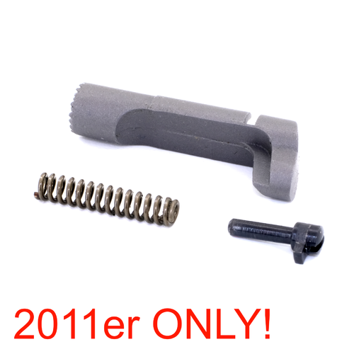 Magazine release button for 2011er -double stack- stainless