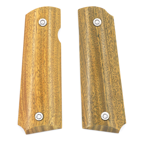 High-quality Grips made of Sandalwood (Verawood) - light green -