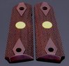 Colt grip plates Gold Cup -double Diamond- with logo