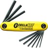 Gorilla Grip "smal" inch / inch Allen key set for all US screw!