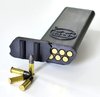 Ammunition box with belt clip for 50 pcs .22 lfb.