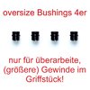Griff-Schrauben-Bushing "oversize" (übergröße), brüniert, 4er Pack