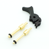 NEW: Sear and hammer pins for external control of the edges