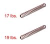 Hammer spring set (main spring) 17 and 19 lbs.