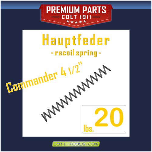 Hauptfeder für COMMANDER (recoil spring) 20 lbs. - COLT PREMIUM PARTS -