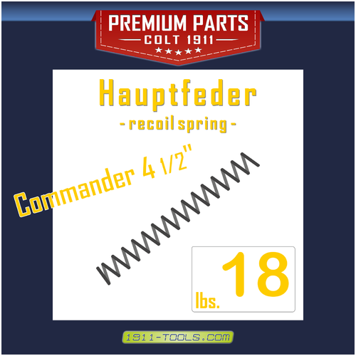 Hauptfeder für COMMANDER (recoil spring) 18 lbs. - COLT PREMIUM PARTS -