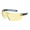uvex x-fit safety glasses “yellow” extremely scratch-resistant and chemical-resistant